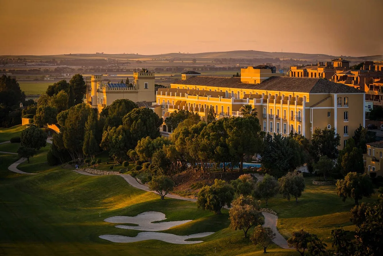 Hotel Barcelo Montecastillo in het heuvellandschap van Jerez